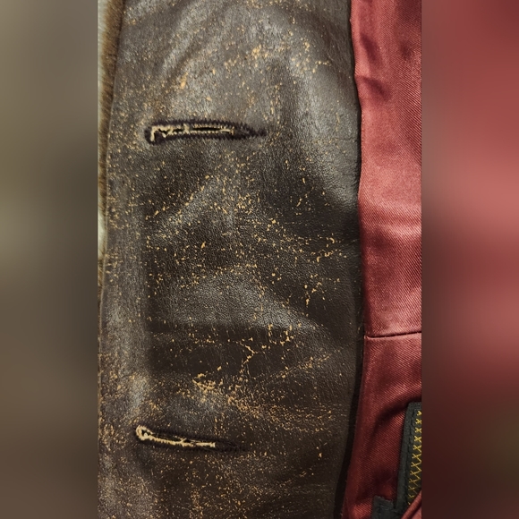 Vintage 1950s Tissavel France  Faux Brown Fur Coat with Fur Waistband - Picture 10 of 12